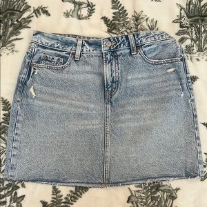 Old Navy Blue Denim Skirt